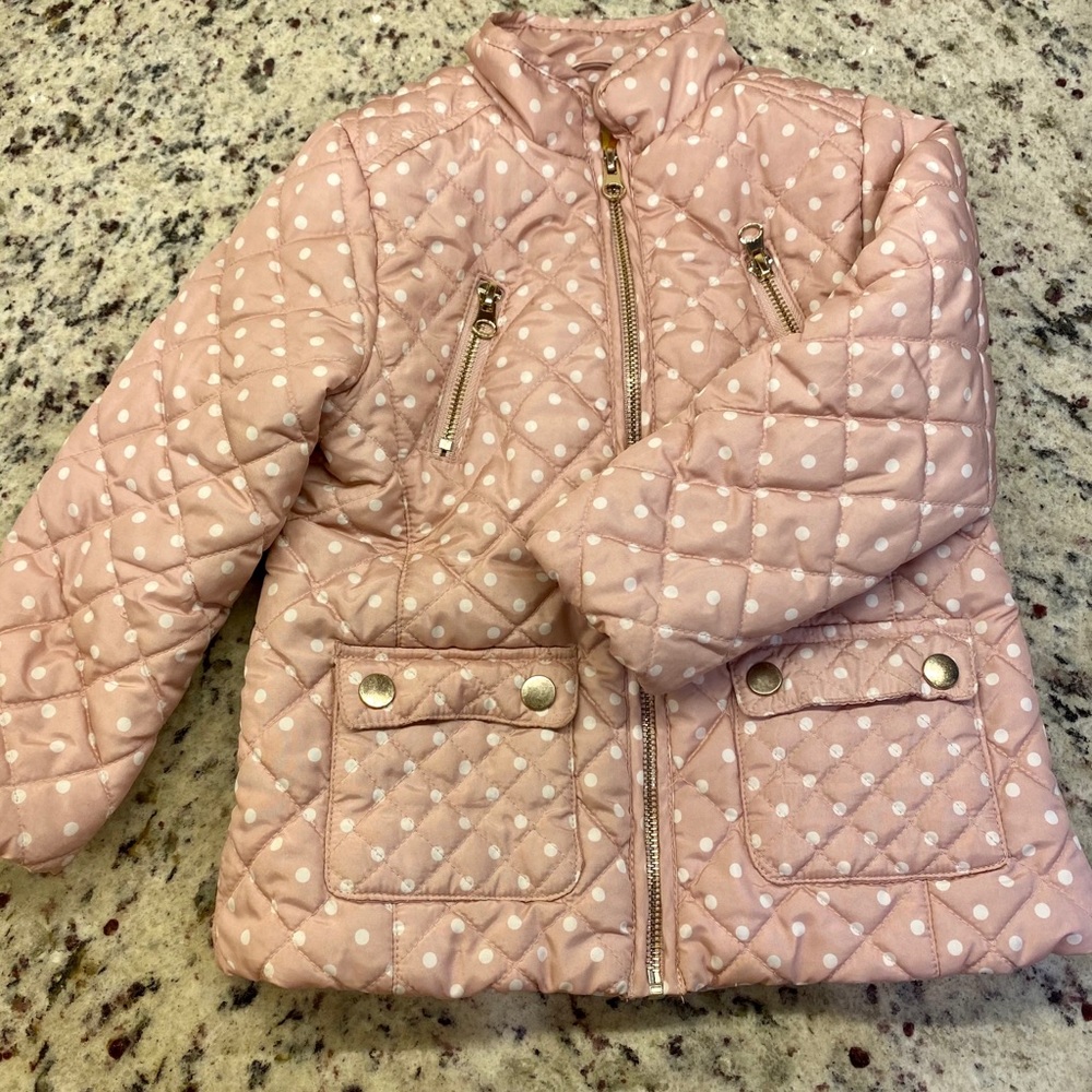 Girls Polka Dot Jacket